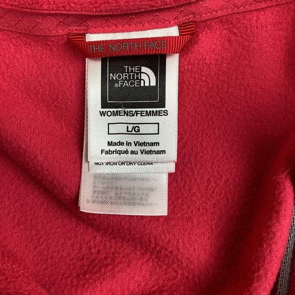 The North Face Fleece Pullover Coral Jacket - Picture 6 of 8